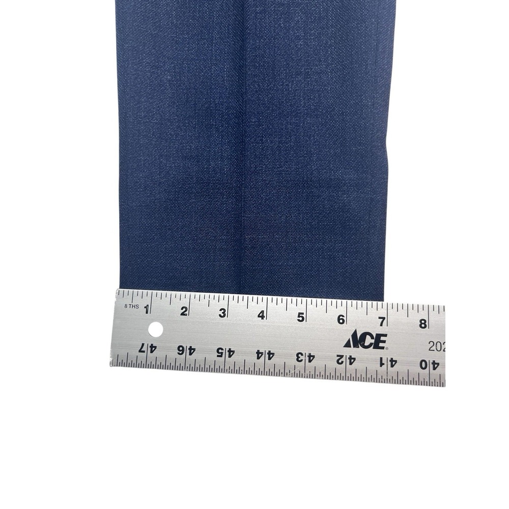 Jos A Bank 1905 Navy Blue 35x32 Dress Pants Trousers Slim Tapered Flat Front - Picture 5 of 9